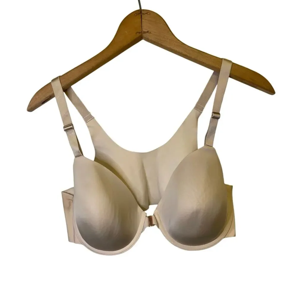 Soma Bra 40C Nude Beige Underwire Lightly Lined Full Coverage Adjustable Straps